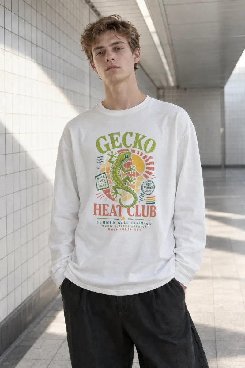 "Heat Runner" Unisex Longsleeve T-shirt | Gildan 2400