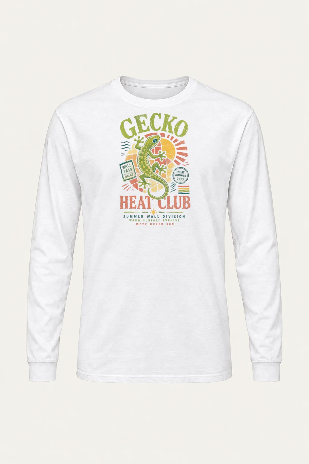 "Heat Runner" Unisex Longsleeve T-shirt | Gildan 2400