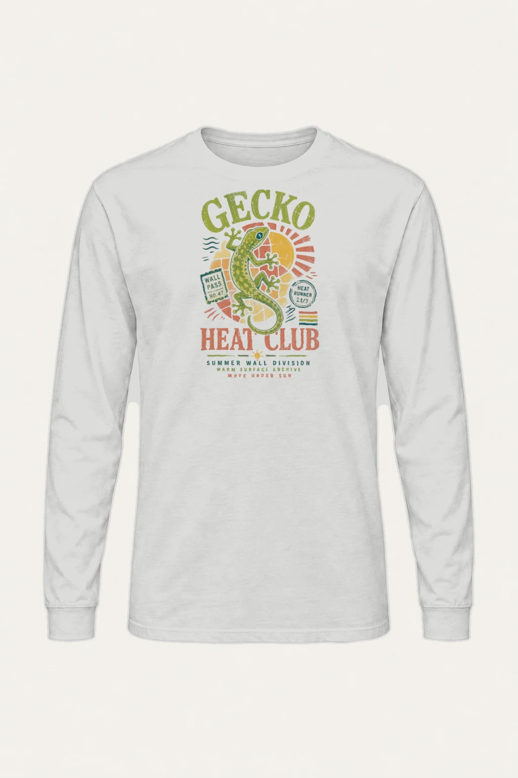 "Heat Runner" Unisex Longsleeve T-shirt | Gildan 2400
