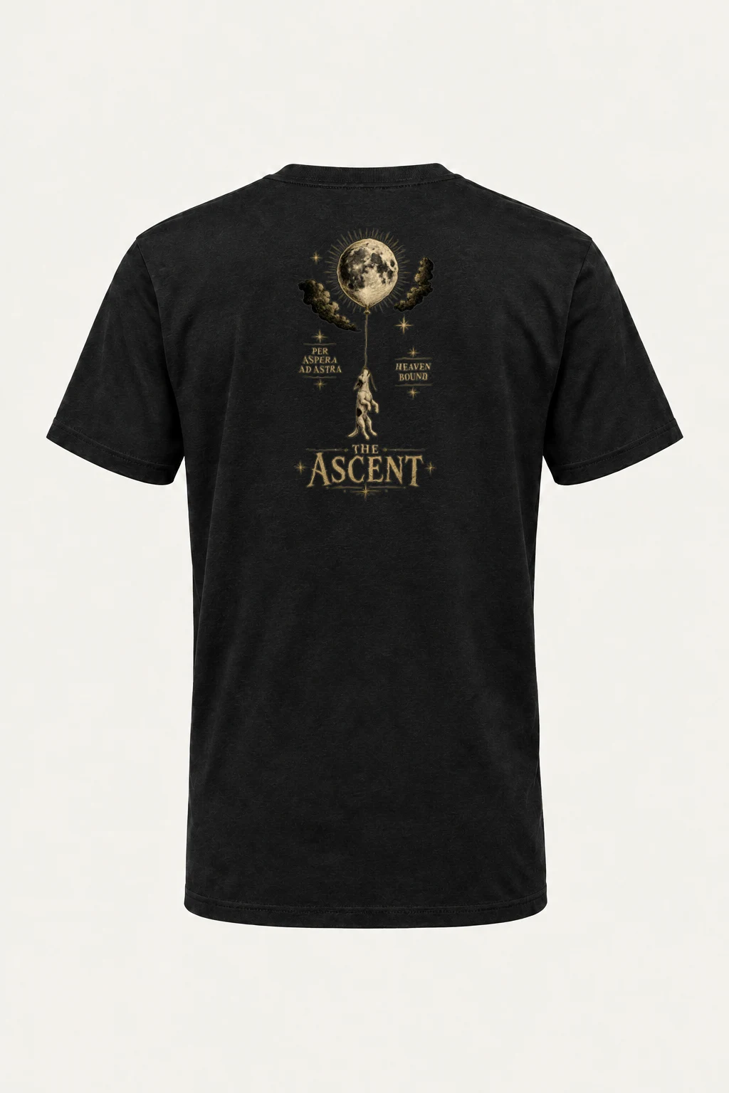 "Heaven Bound" Heavyweight Unisex Crewneck T-shirt | Gildan 5000