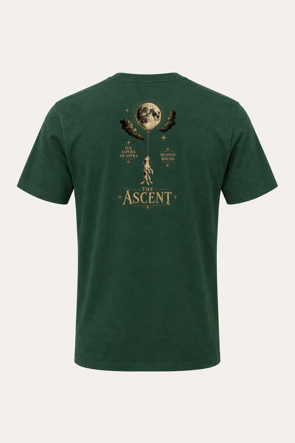 "Heaven Bound" Heavyweight Unisex Crewneck T-shirt | Gildan 5000
