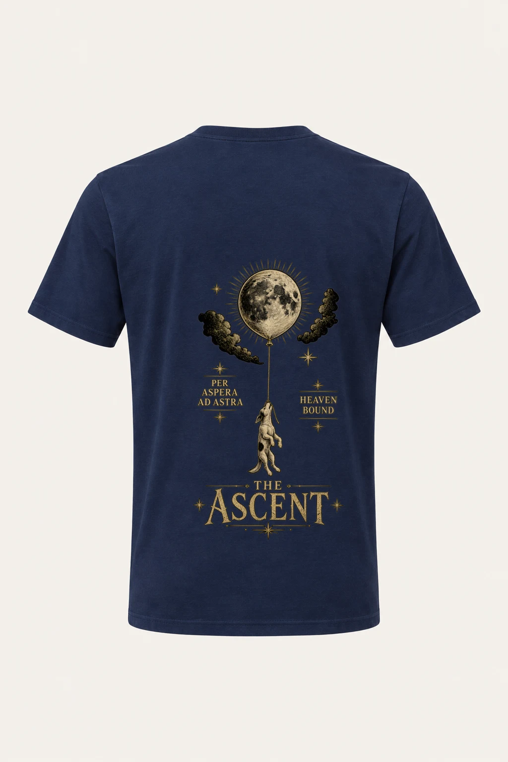 "Heaven Bound" Heavyweight Unisex Crewneck T-shirt | Gildan 5000