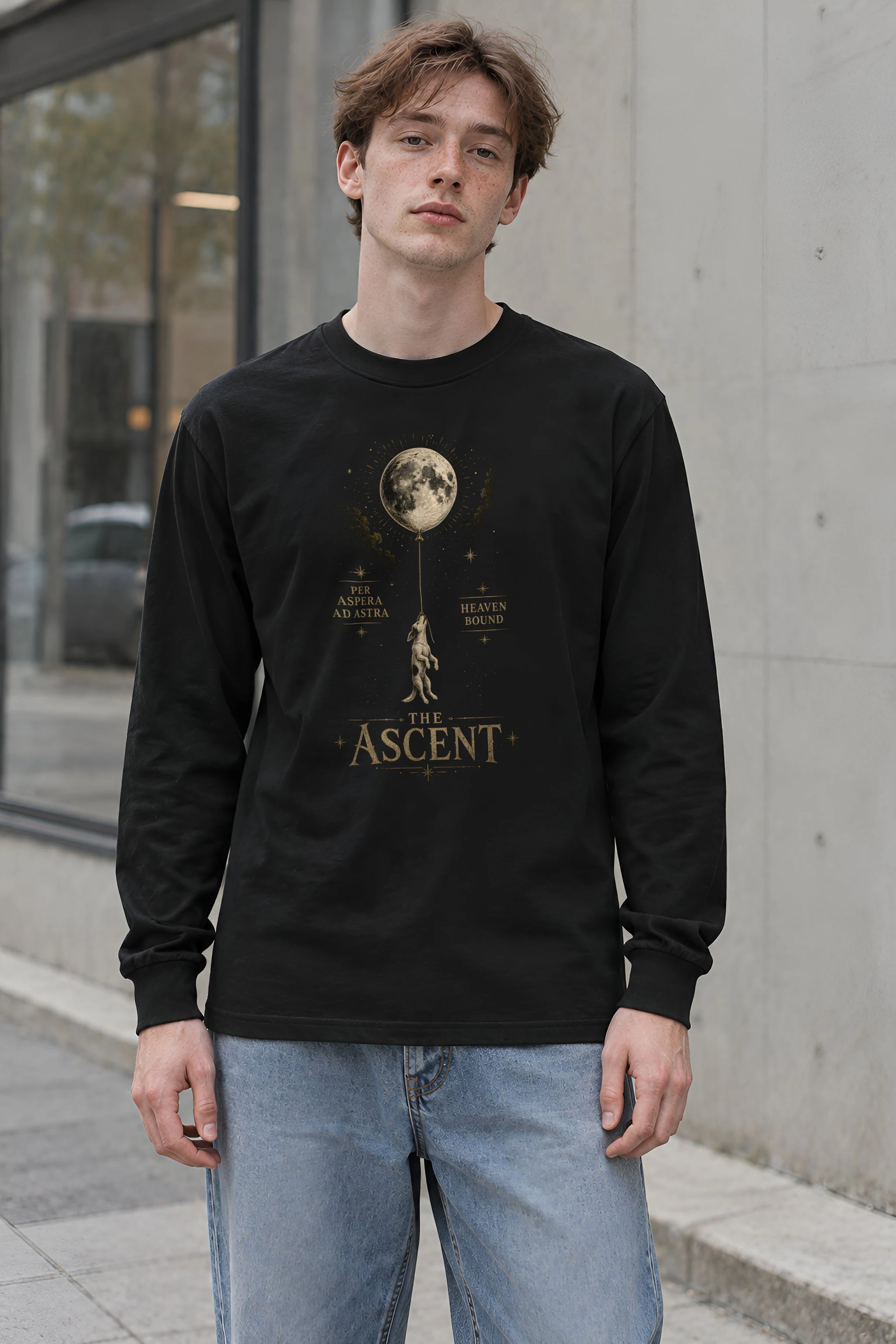 "Heaven Bound" Unisex Longsleeve T-shirt