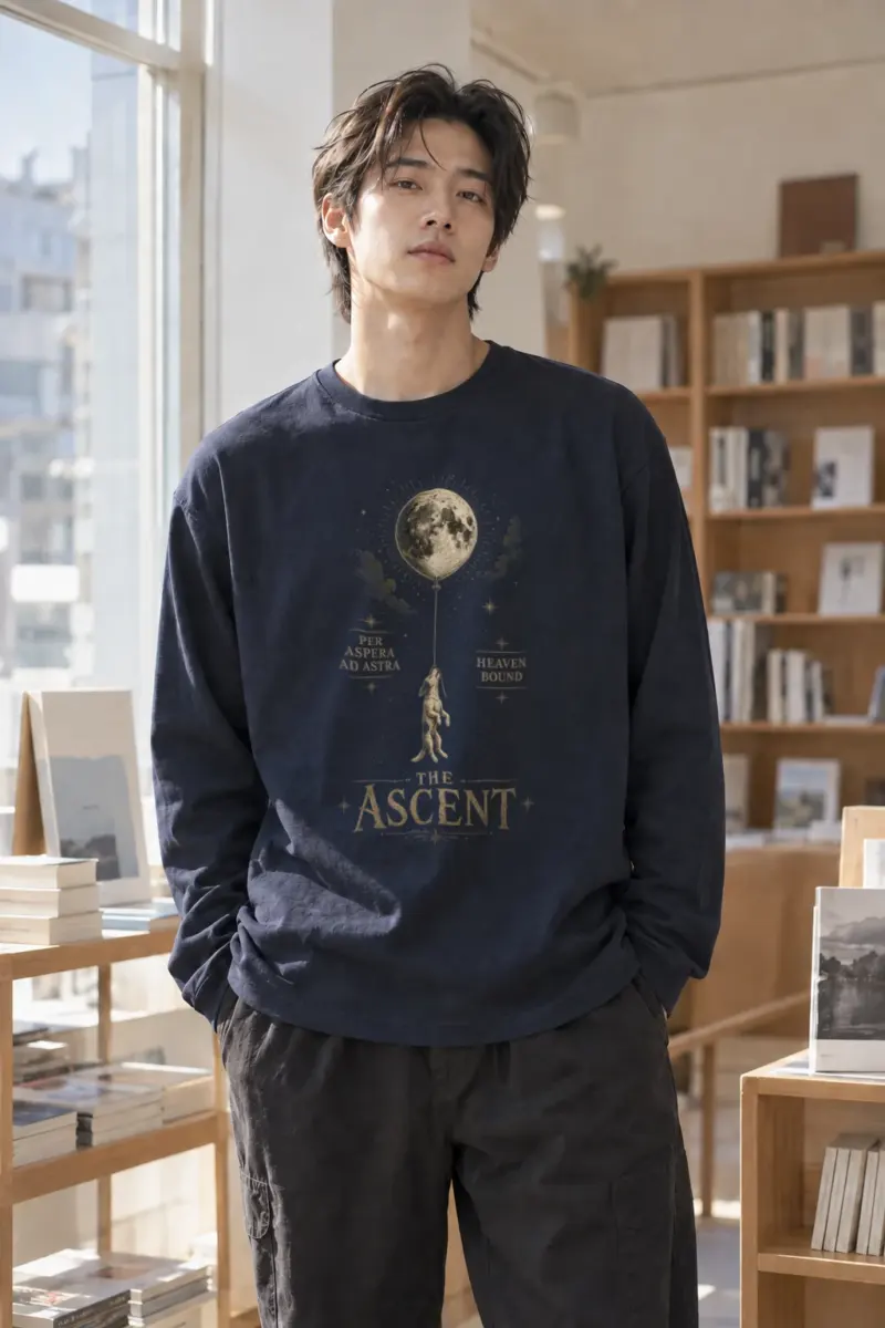 "Heaven Bound" Unisex Longsleeve T-shirt | Gildan 2400