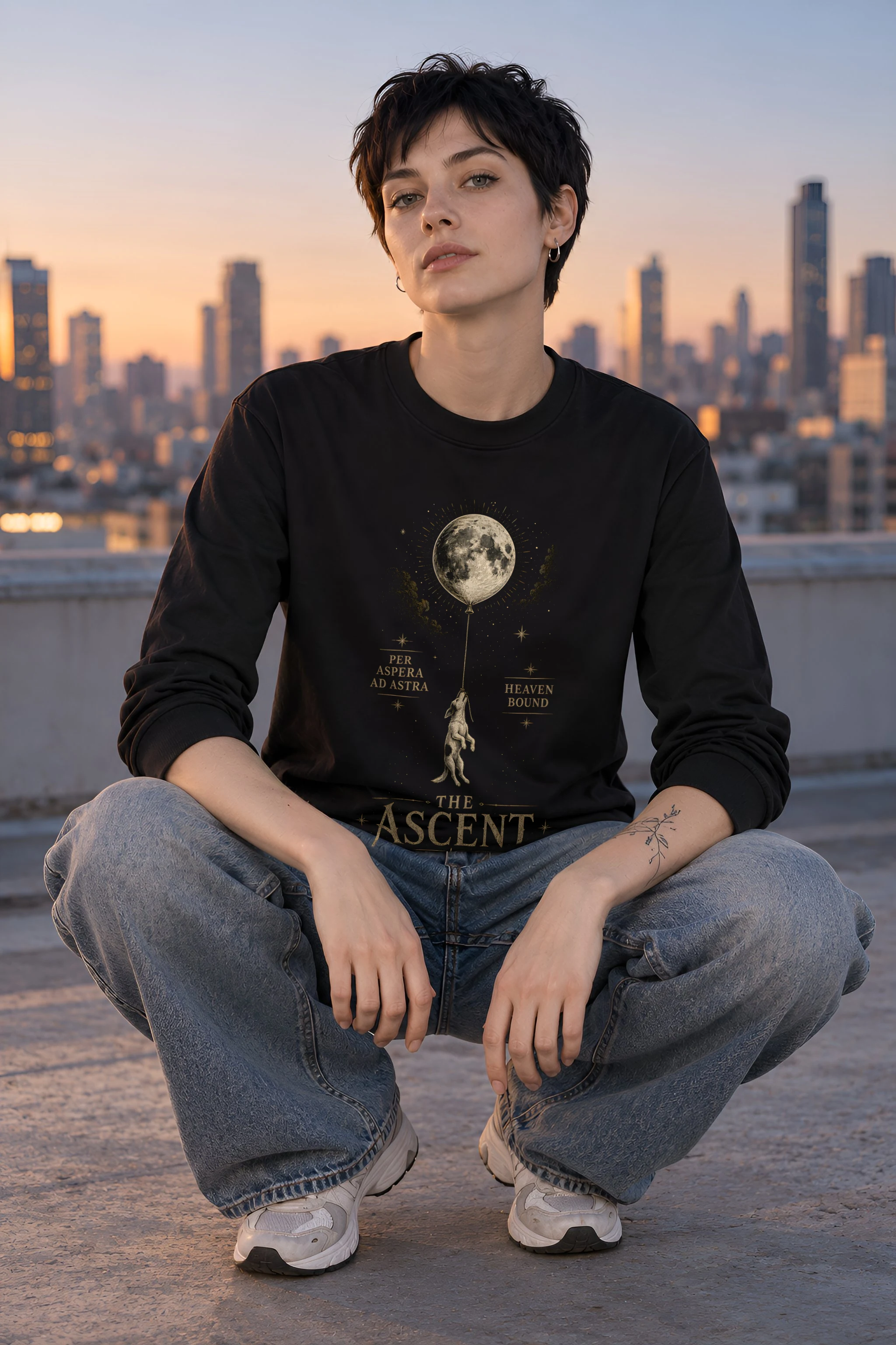 "Heaven Bound" Unisex Longsleeve T-shirt