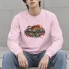 "Snarling Tiger Chain Script" Heavy Blend Unisex Crewneck Sweatshirt
