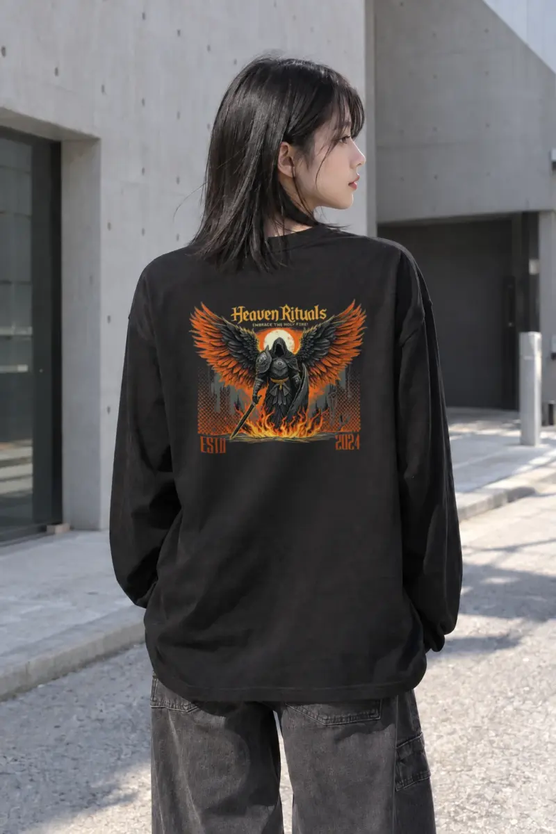 "Heaven Rituals" Unisex Longsleeve T-shirt | Gildan 2400