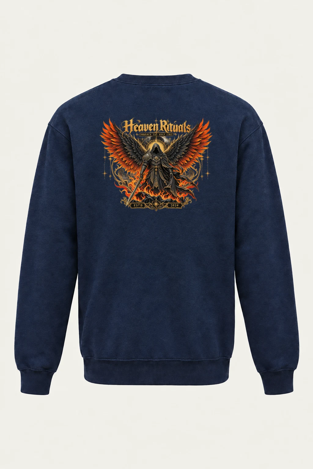 "Heaven Rivals" Heavy Blend Unisex Crewneck Sweatshirt | Gildan 18000