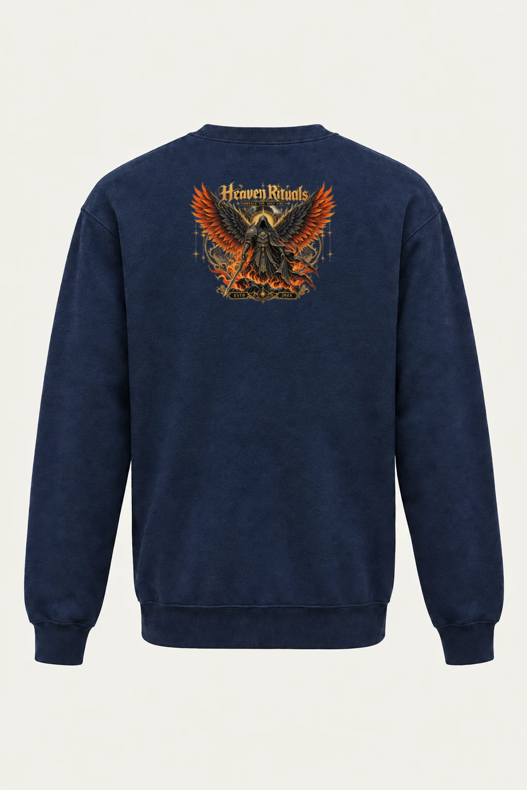 "Heaven Rivals" Heavy Blend Unisex Crewneck Sweatshirt | Gildan 18000