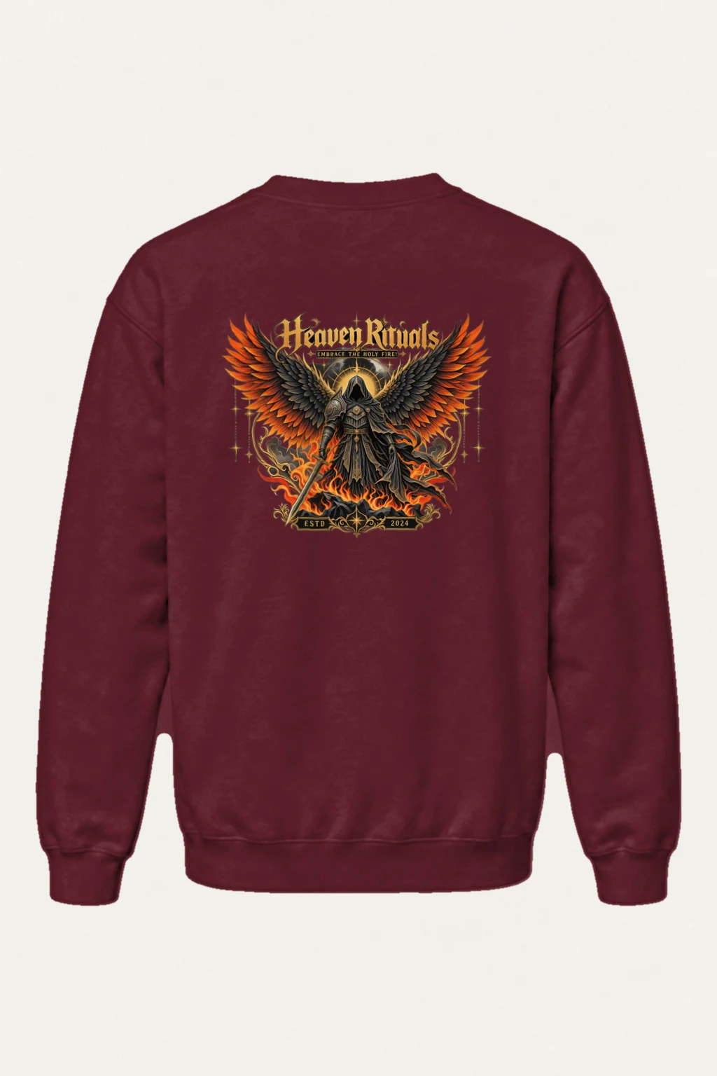 "Heaven Rivals" Heavy Blend Unisex Crewneck Sweatshirt | Gildan 18000