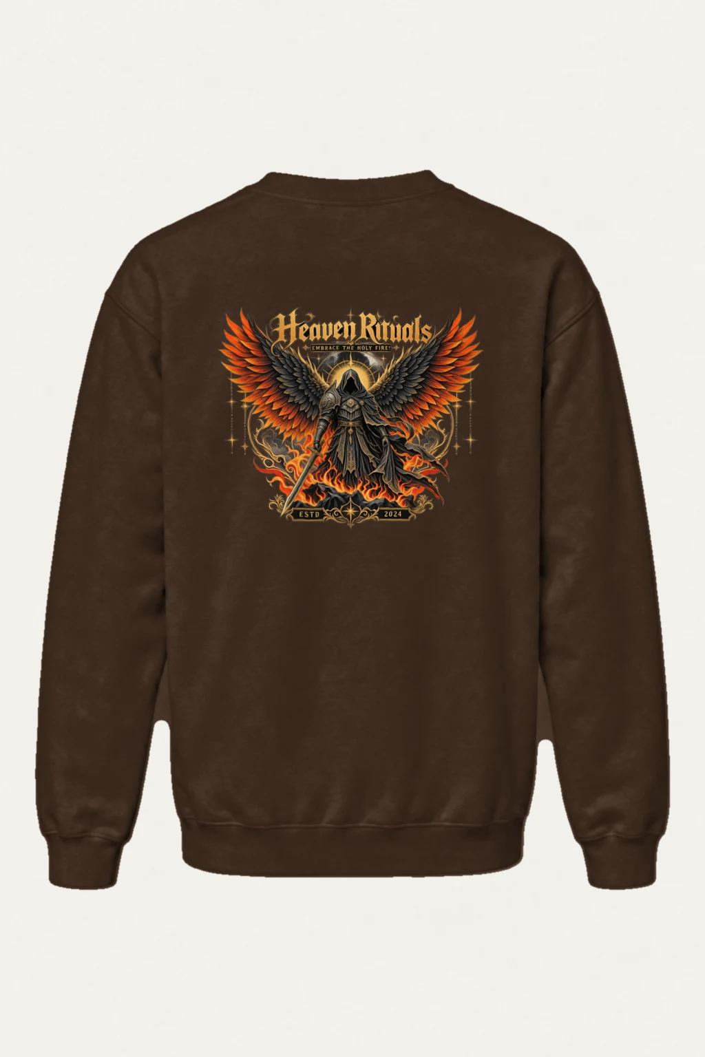 "Heaven Rivals" Heavy Blend Unisex Crewneck Sweatshirt | Gildan 18000