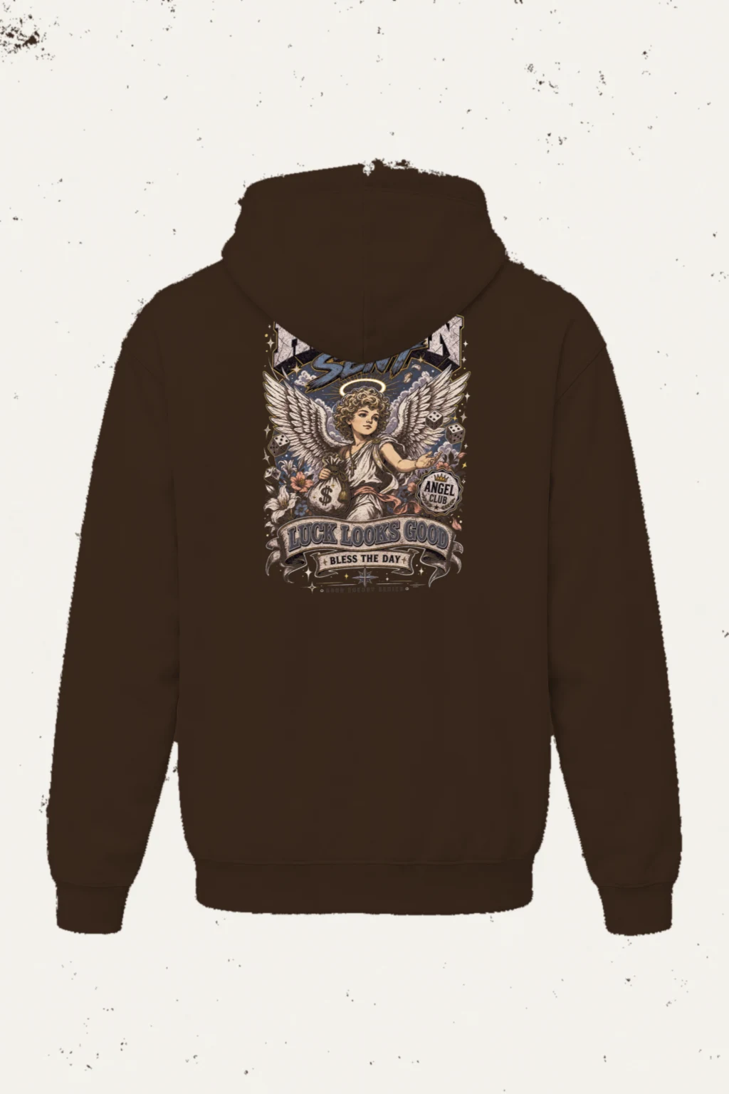 "Heaven Sent Angel" Heavy Blend Unisex Pullover Hoodie | Gildan 18500