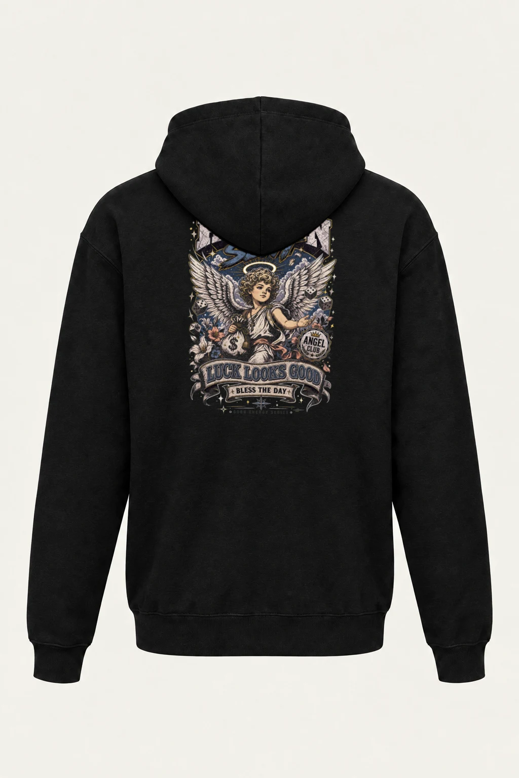 "Heaven Sent Angel" Heavy Blend Unisex Pullover Hoodie | Gildan 18500