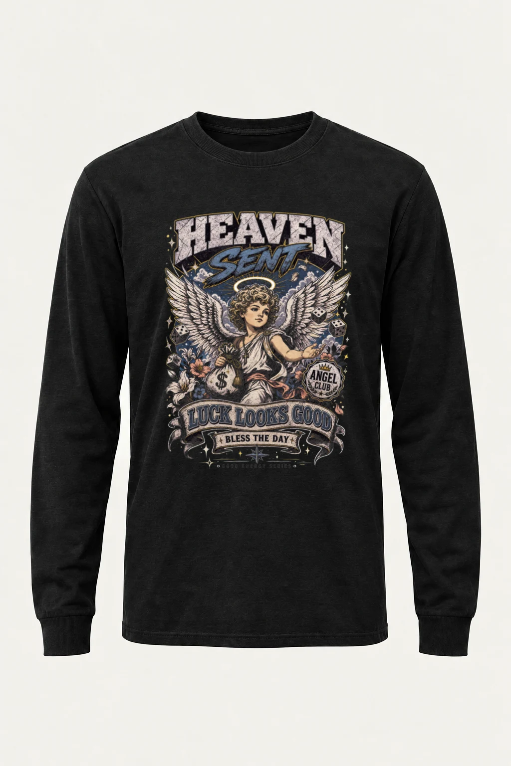 "Heaven Sent Angel" Unisex Longsleeve T-shirt | Gildan 2400