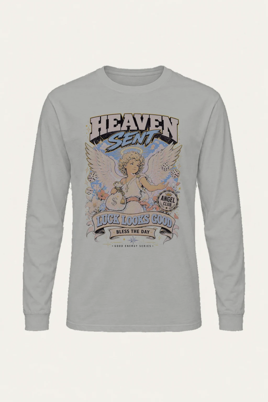 "Heaven Sent Angel" Unisex Longsleeve T-shirt | Gildan 2400
