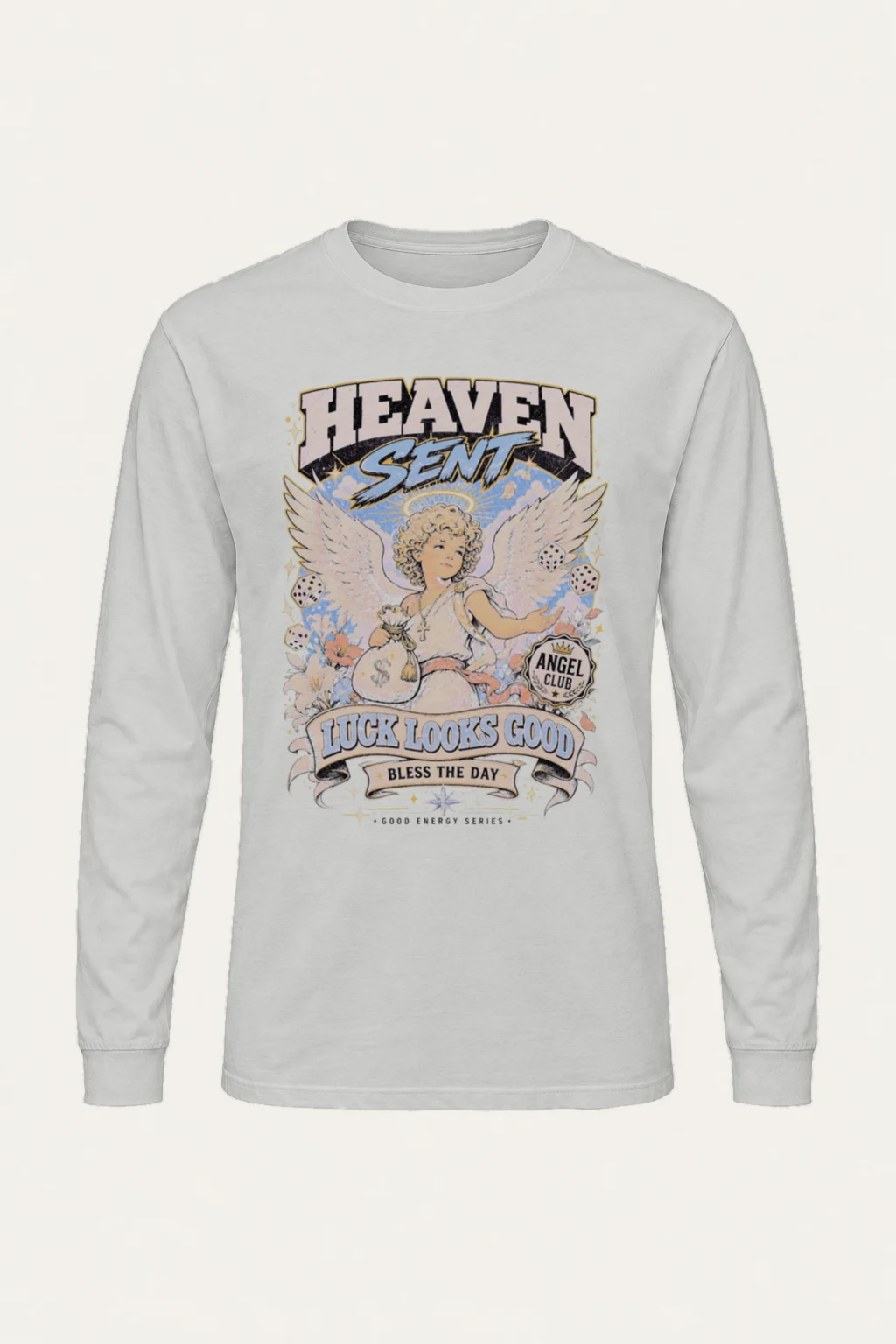 "Heaven Sent Angel" Unisex Longsleeve T-shirt | Gildan 2400