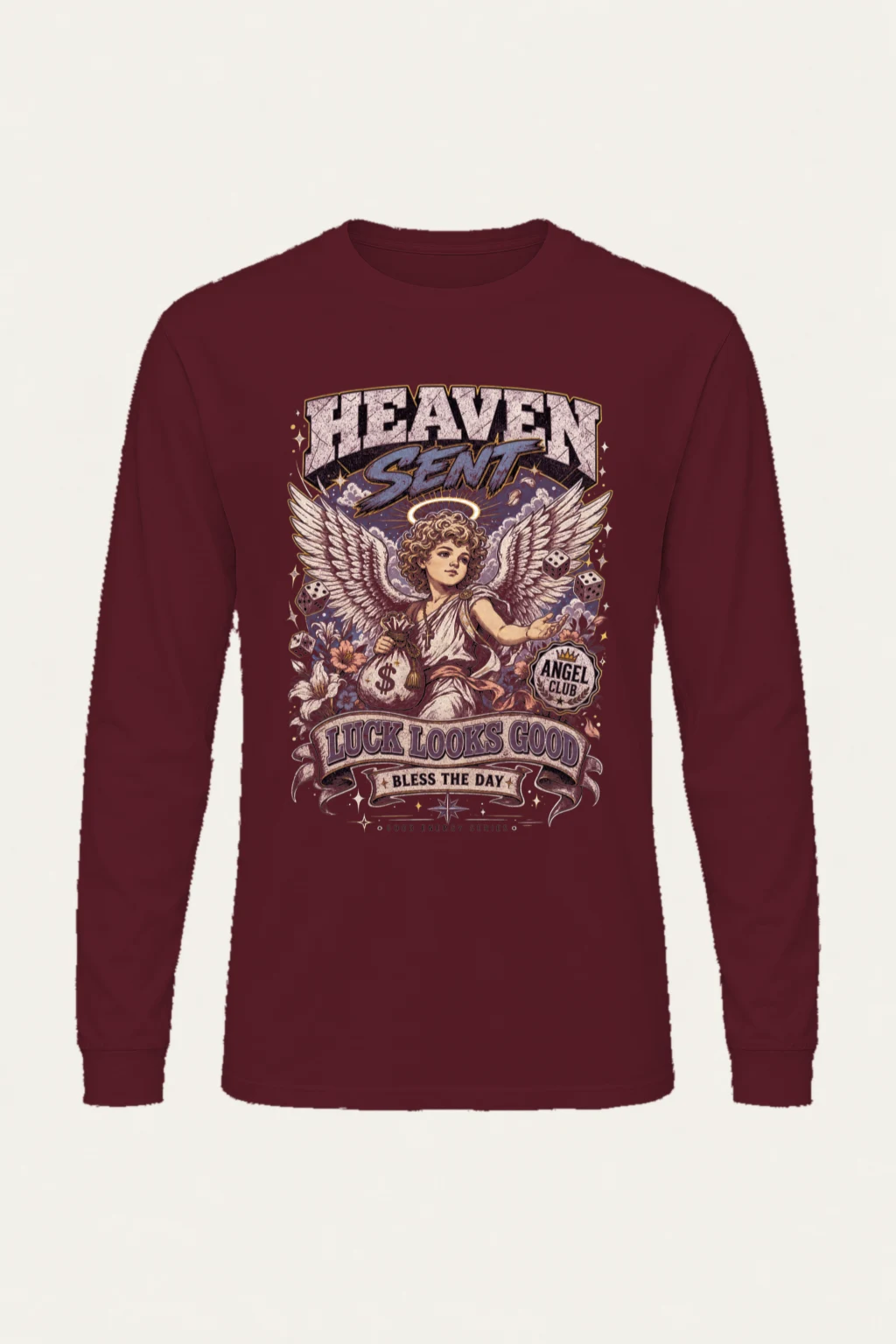 "Heaven Sent Angel" Unisex Longsleeve T-shirt | Gildan 2400