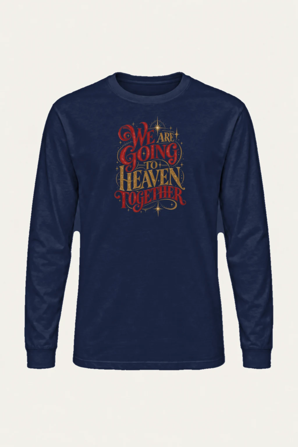 "Heaven Together" Unisex Longsleeve T-shirt | Gildan 2400