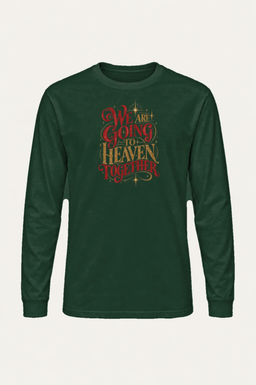 "Heaven Together" Unisex Longsleeve T-shirt | Gildan 2400