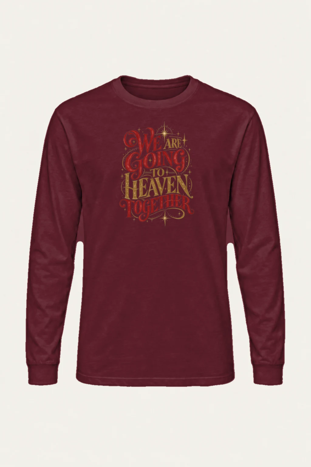 "Heaven Together" Unisex Longsleeve T-shirt | Gildan 2400