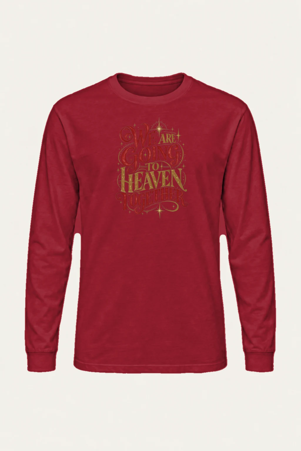 "Heaven Together" Unisex Longsleeve T-shirt | Gildan 2400