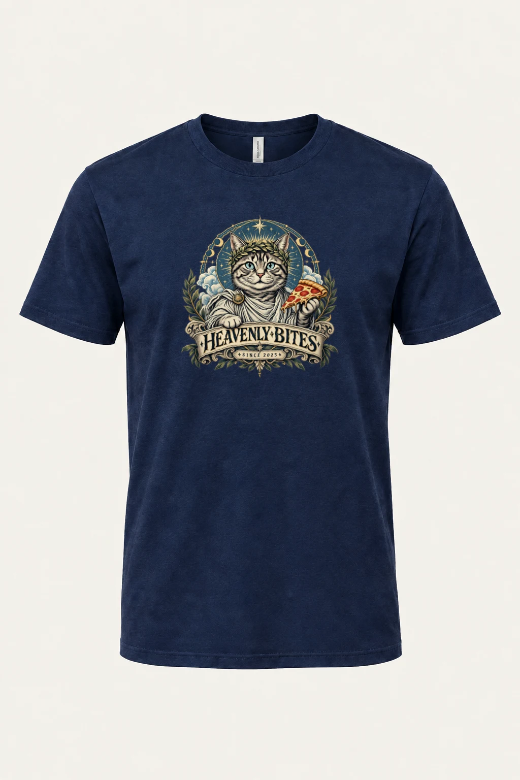 "Heavenly Bites" Heavyweight Unisex Crewneck T-shirt | Gildan 5000