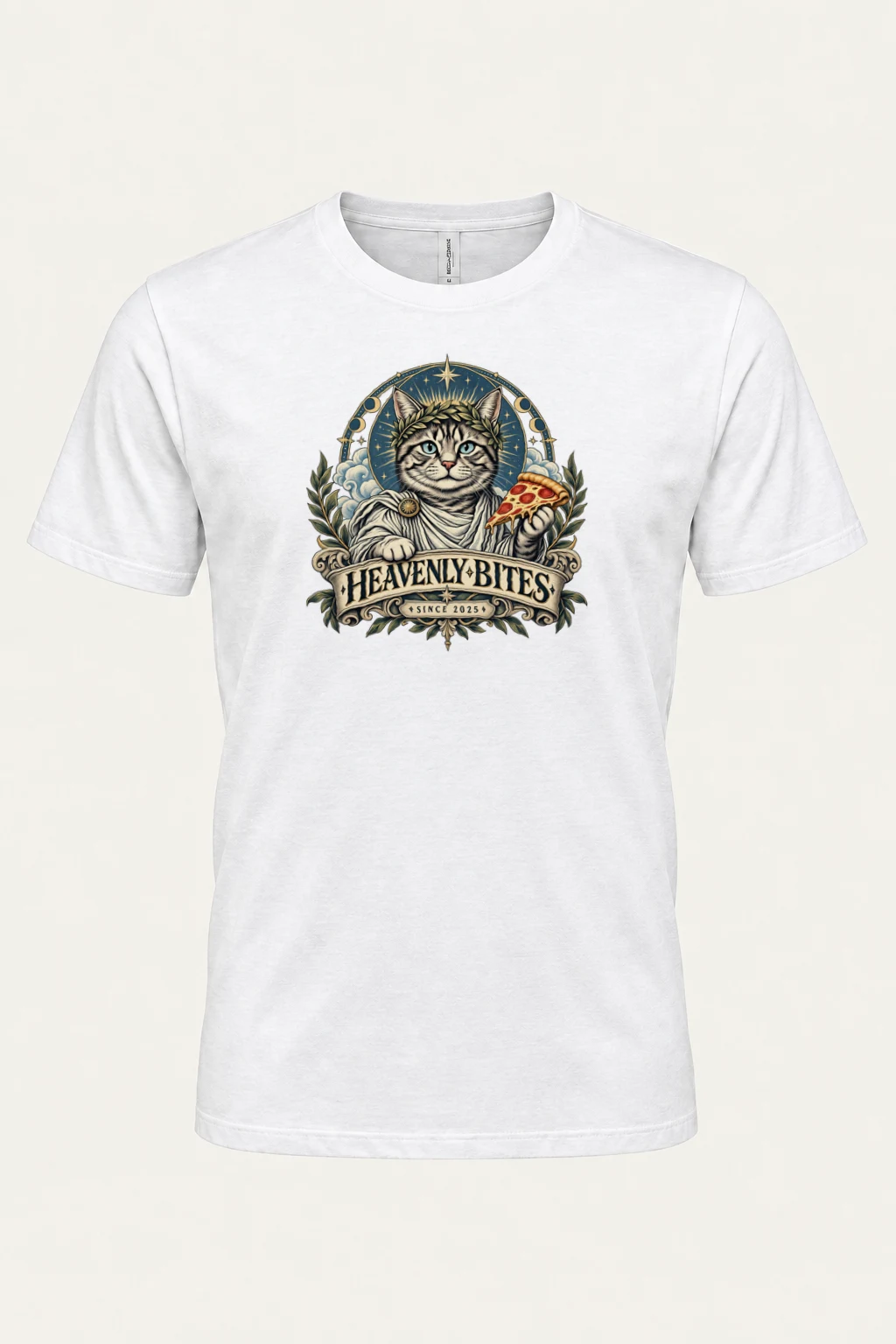 "Heavenly Bites" Heavyweight Unisex Crewneck T-shirt | Gildan 5000