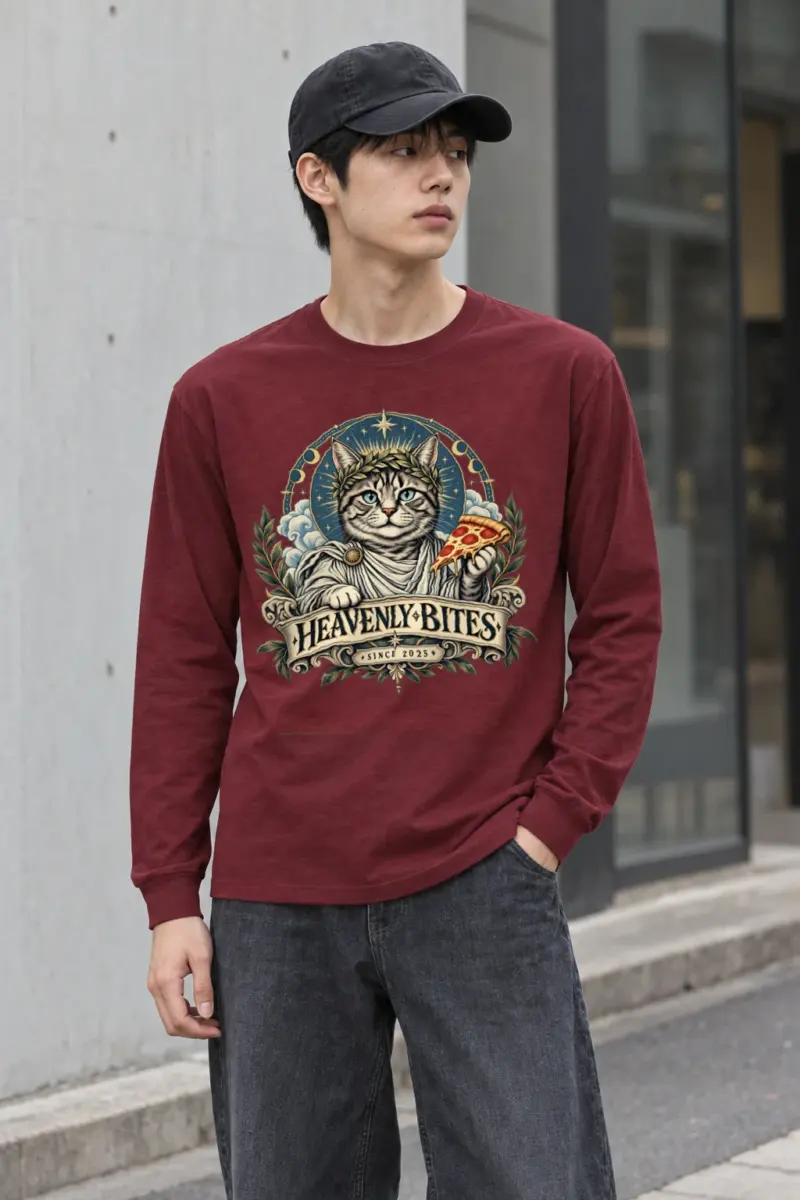 "Heavenly Bites" Unisex Longsleeve T-shirt