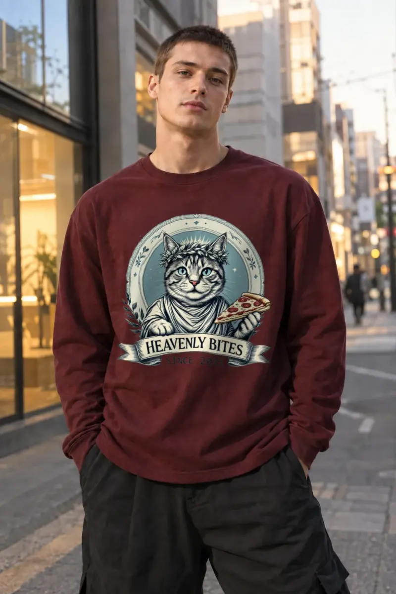 “Heavenly Bites” Unisex Longsleeve T-shirt | Gildan 2400