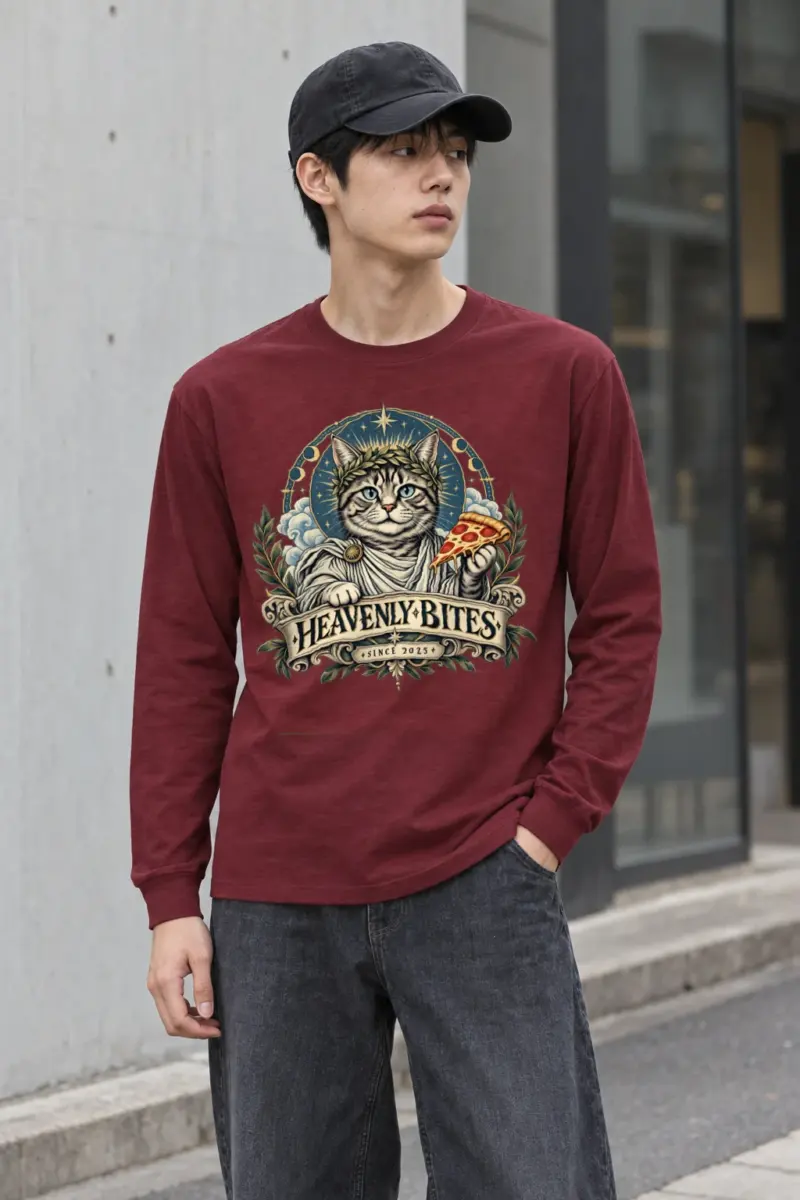 "Heavenly Bites" Unisex Longsleeve T-shirt | Gildan 2400