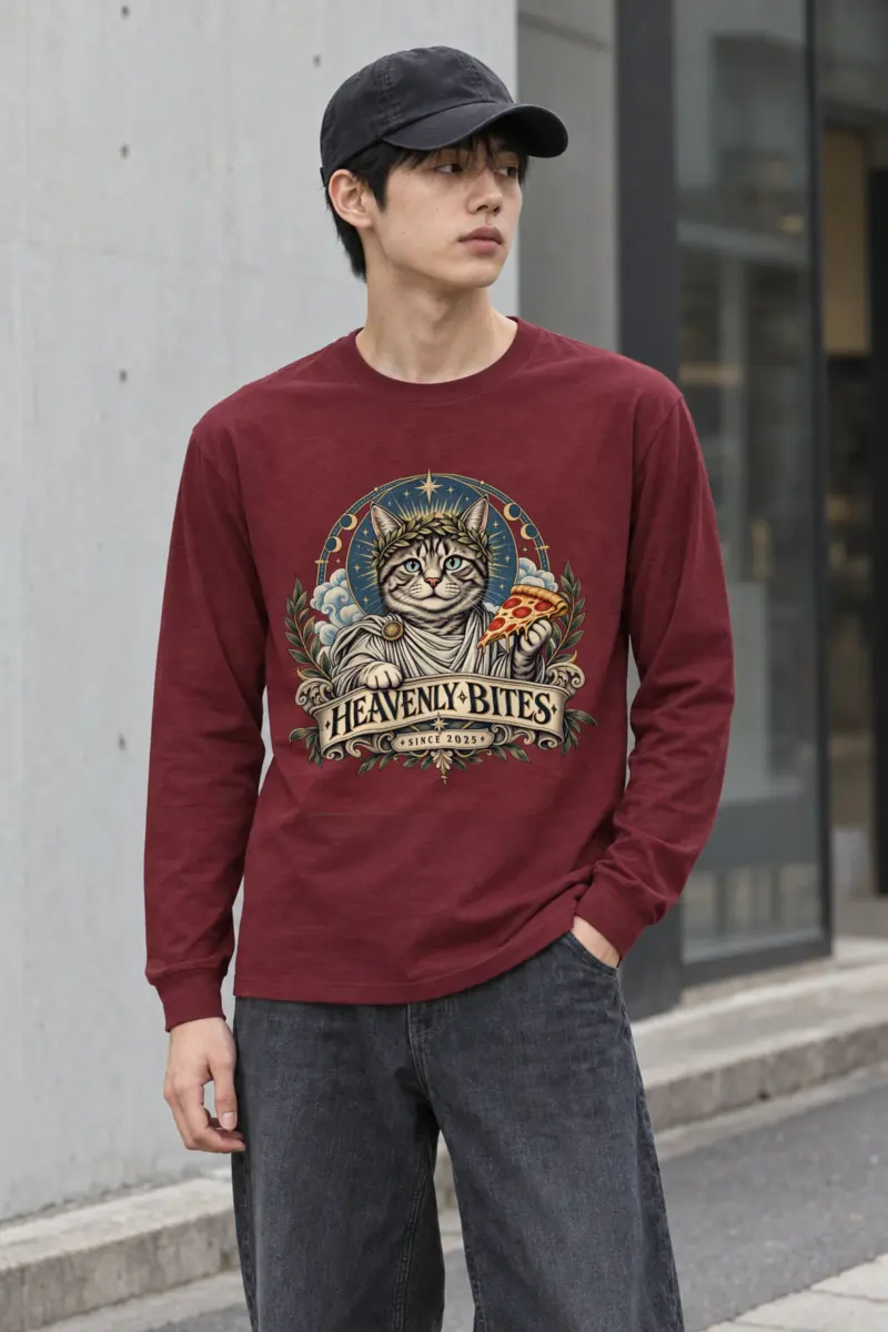 "Heavenly Bites" Unisex Longsleeve T-shirt
