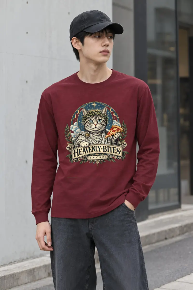 "Heavenly Bites" Unisex Longsleeve T-shirt