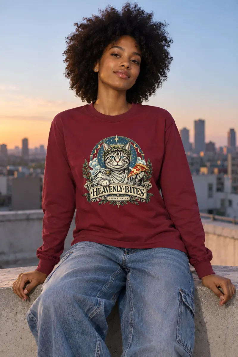 "Heavenly Bites" Unisex Longsleeve T-shirt