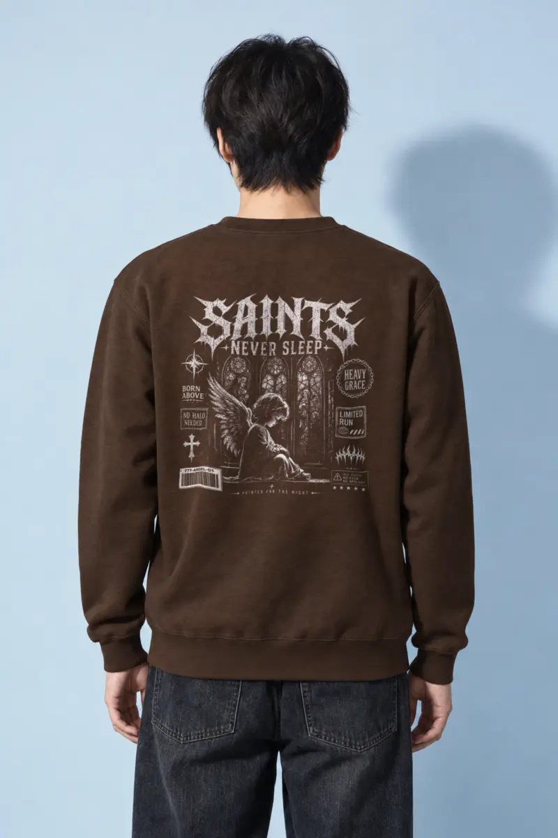 "Heavy Grace" Heavy Blend Unisex Crewneck Sweatshirt