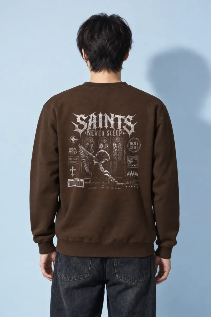 "Heavy Grace" Heavy Blend Unisex Crewneck Sweatshirt