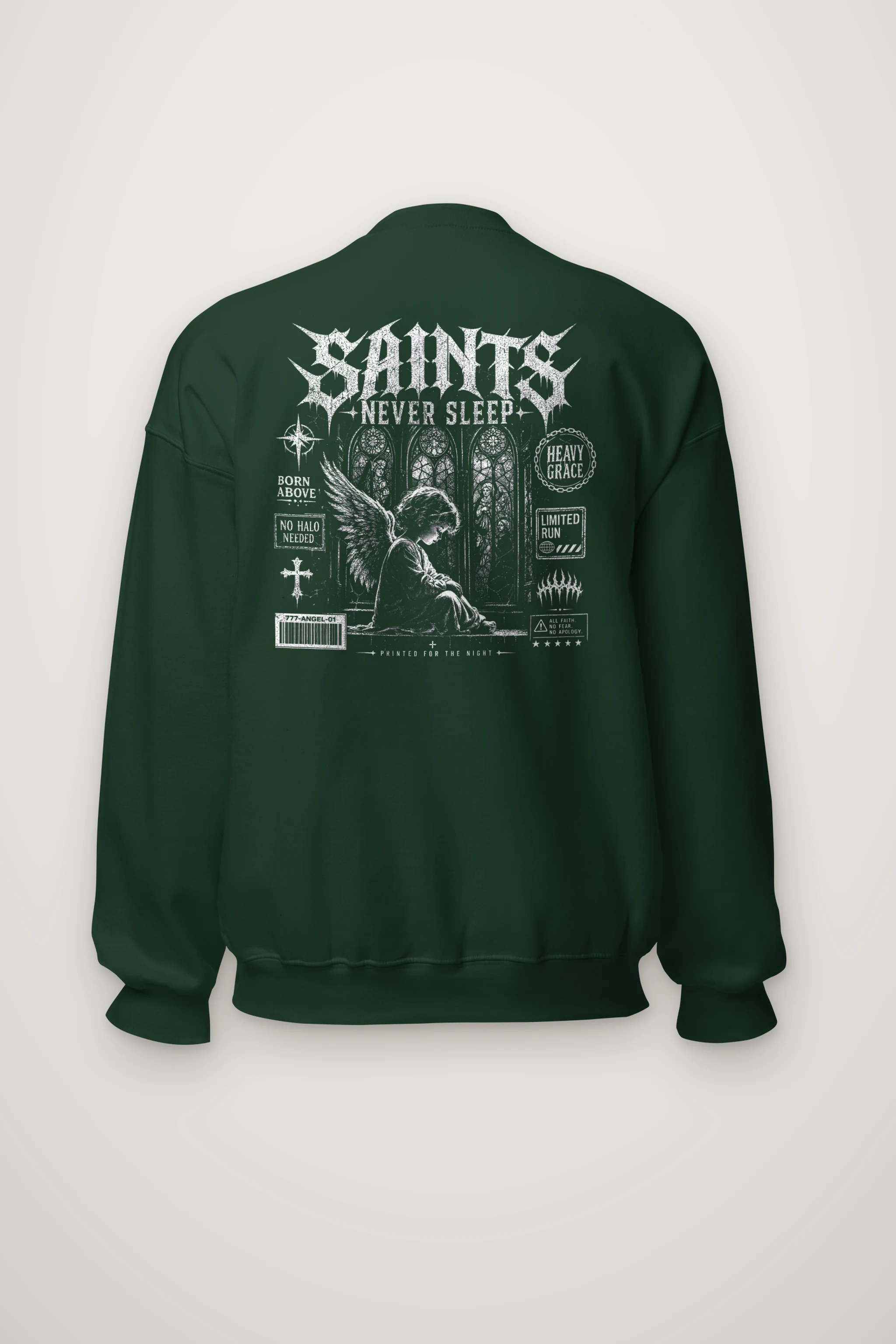 "Heavy Grace" Heavy Blend Unisex Crewneck Sweatshirt