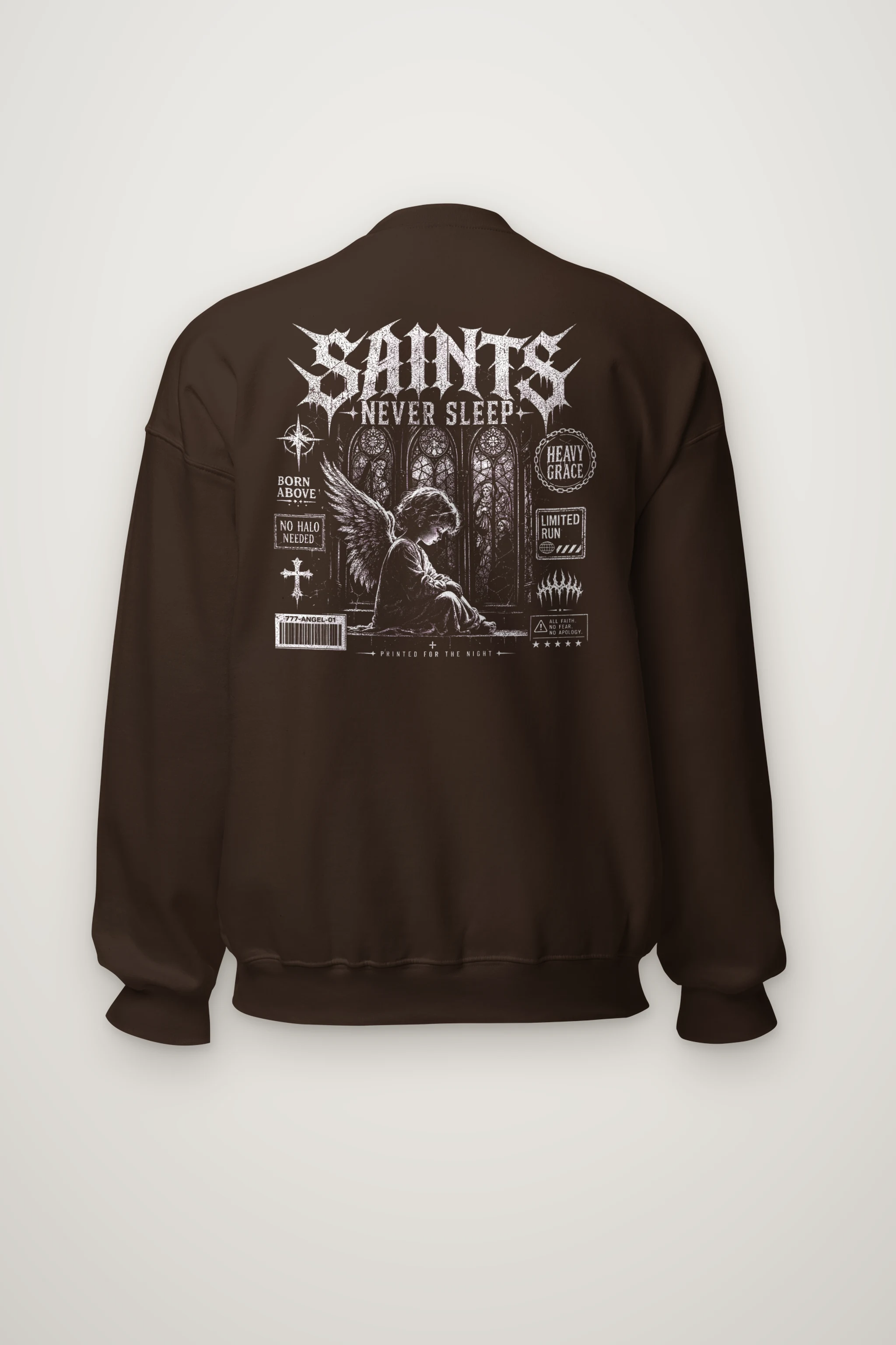"Heavy Grace" Heavy Blend Unisex Crewneck Sweatshirt