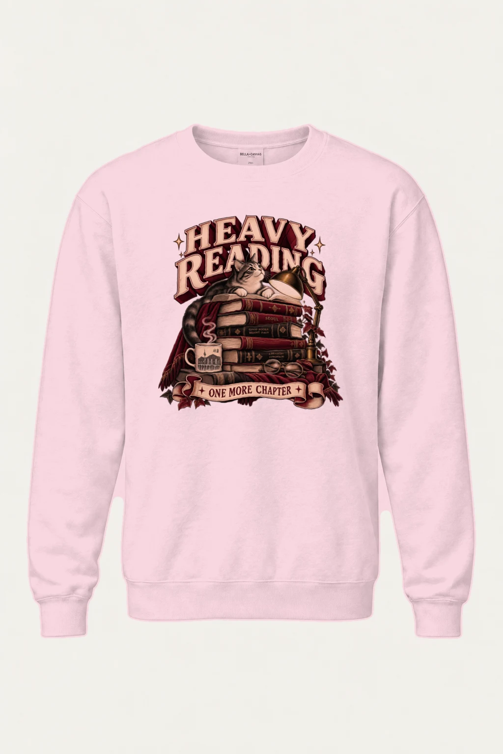 "Heavy Reading Seoul" Heavy Blend Unisex Crewneck Sweatshirt | Gildan 18000