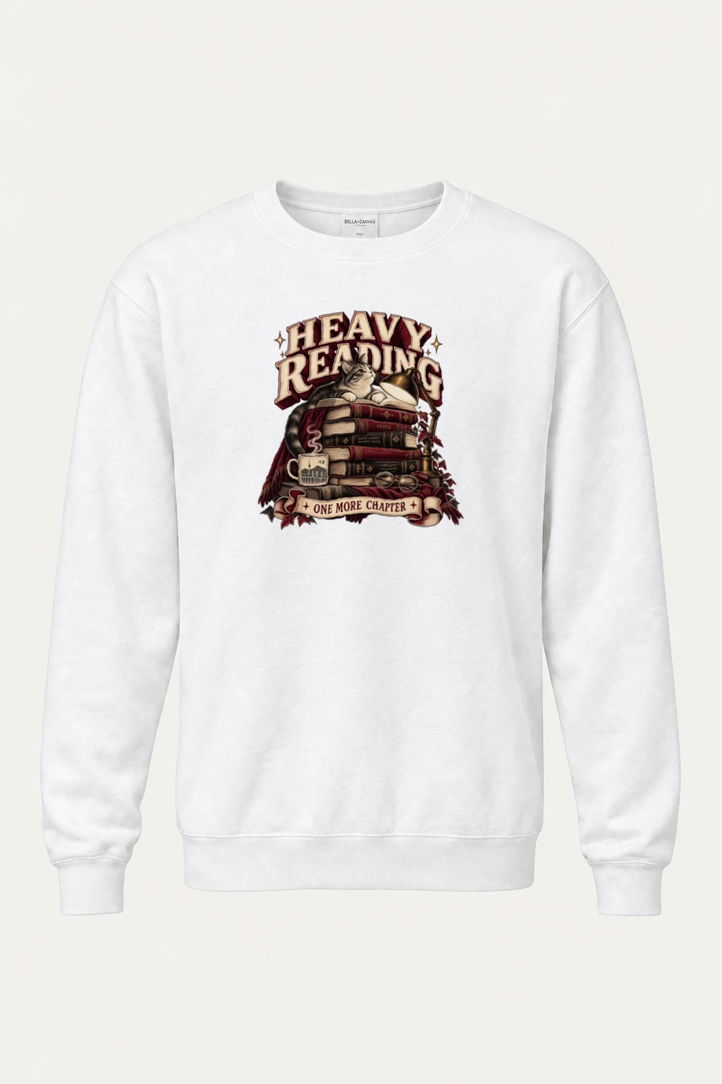 "Heavy Reading Seoul" Heavy Blend Unisex Crewneck Sweatshirt | Gildan 18000