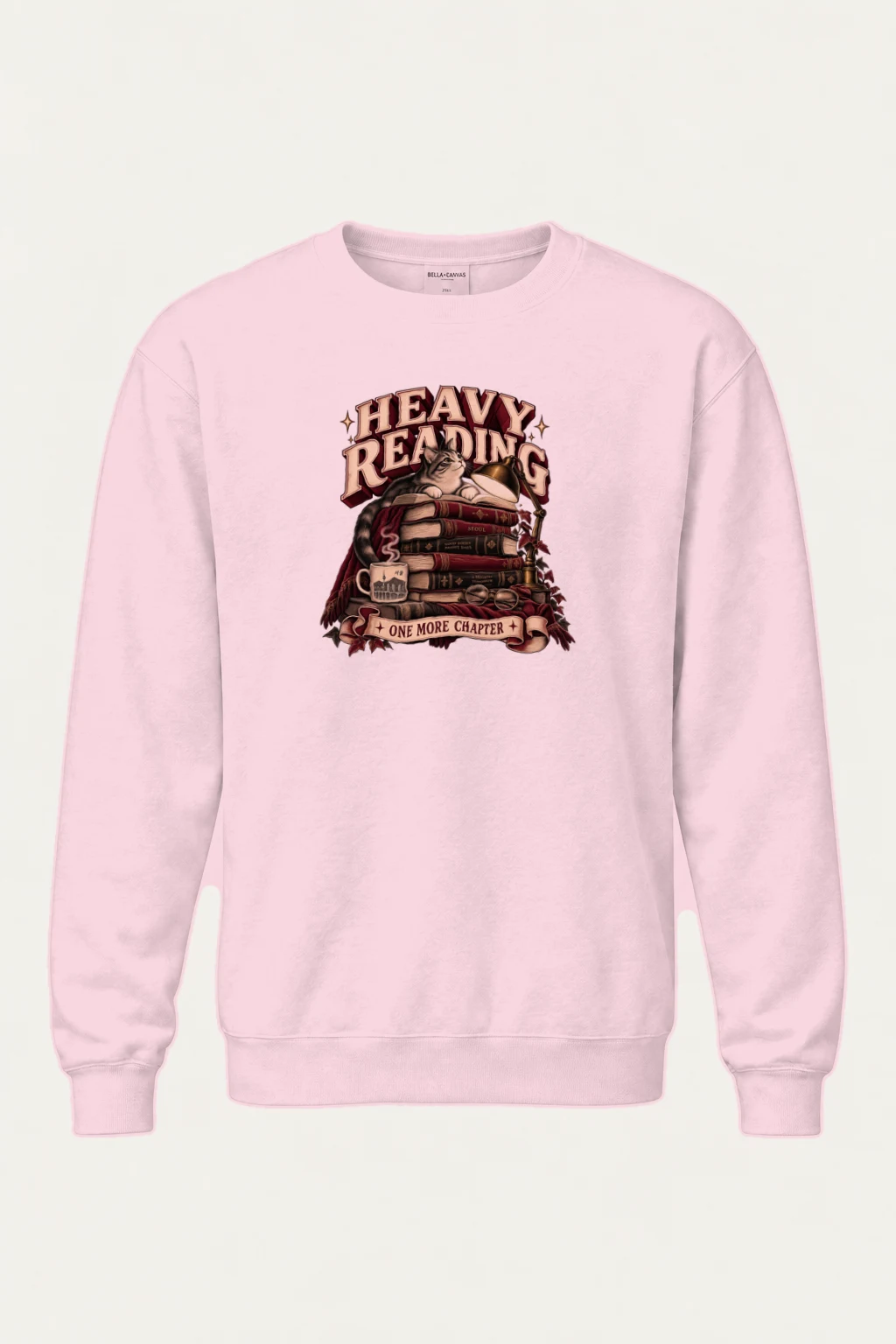"Heavy Reading Seoul" Heavy Blend Unisex Crewneck Sweatshirt | Gildan 18000