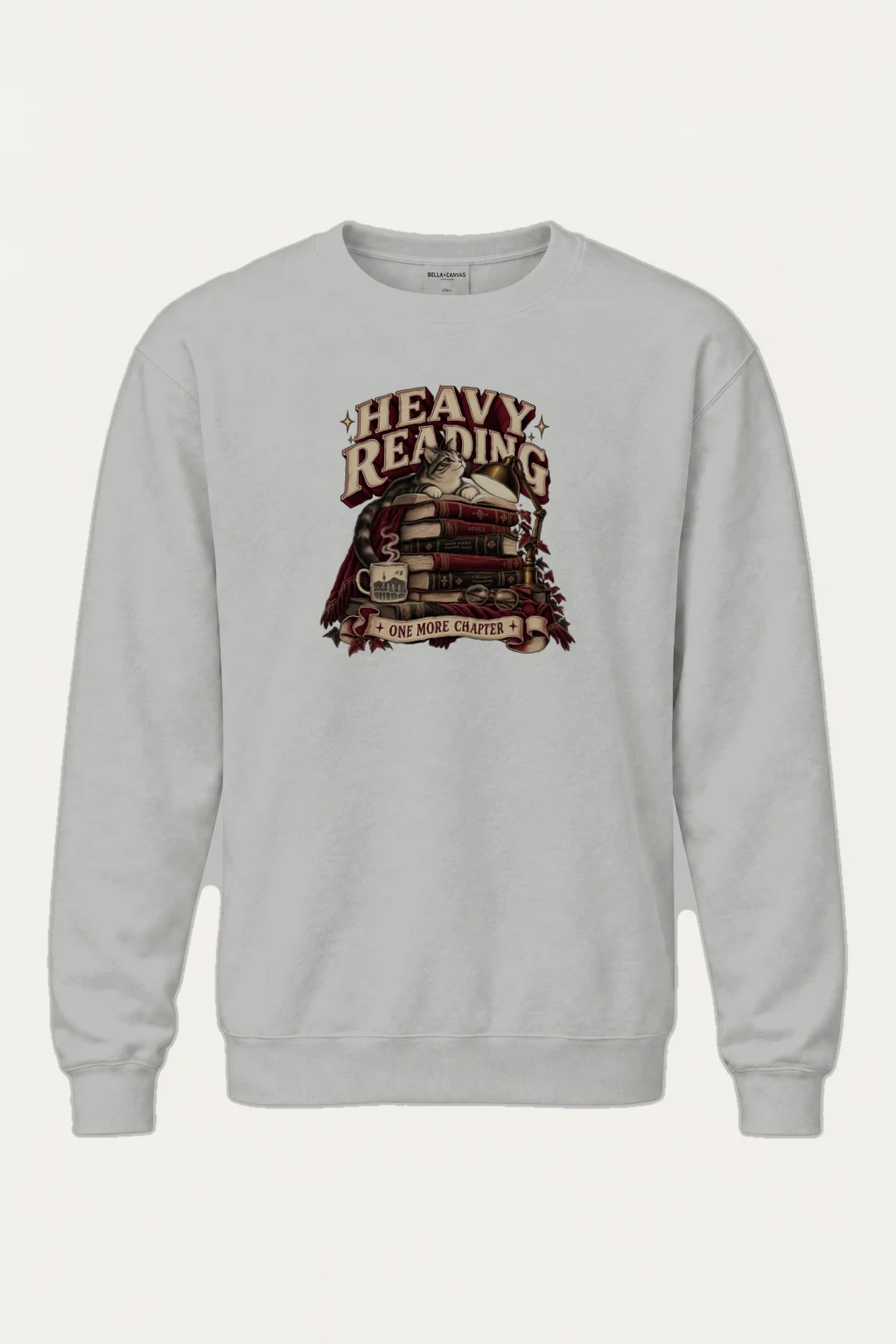 "Heavy Reading Seoul" Heavy Blend Unisex Crewneck Sweatshirt | Gildan 18000