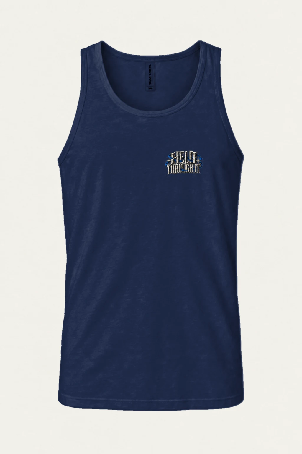 "Held Through Mercy Not Merit" Unisex Jersey Tank