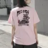 "Hell DJ Cat" Heavyweight Unisex Crewneck T-shirt | Gildan 5000