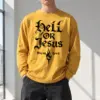 "Hell Or Jesus" Unisex Longsleeve T-shirt | Gildan 2400
