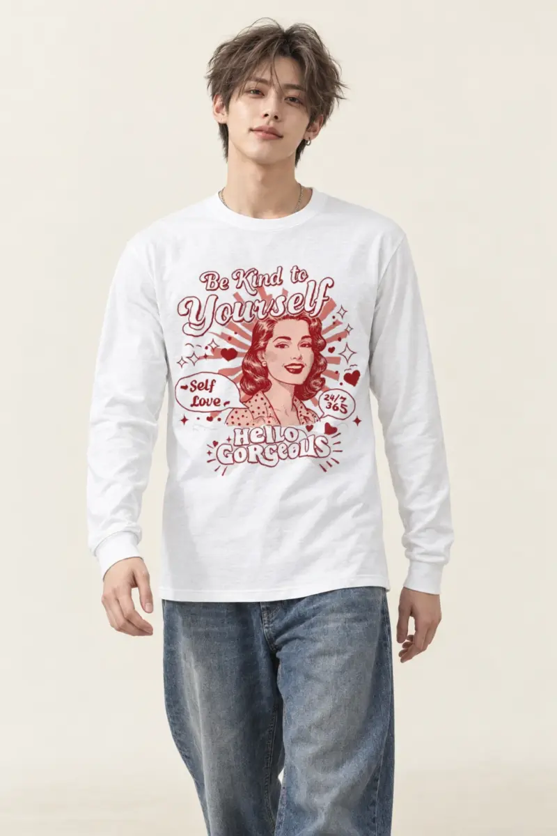 "Hello Gorgeous" Unisex Longsleeve T-shirt