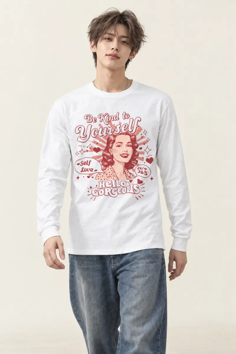 "Hello Gorgeous" Unisex Longsleeve T-shirt