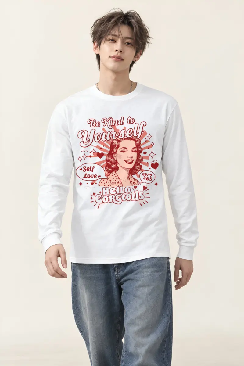 "Hello Gorgeous" Unisex Longsleeve T-shirt