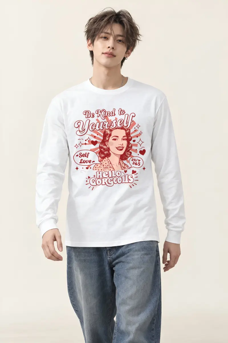 "Hello Gorgeous" Unisex Longsleeve T-shirt