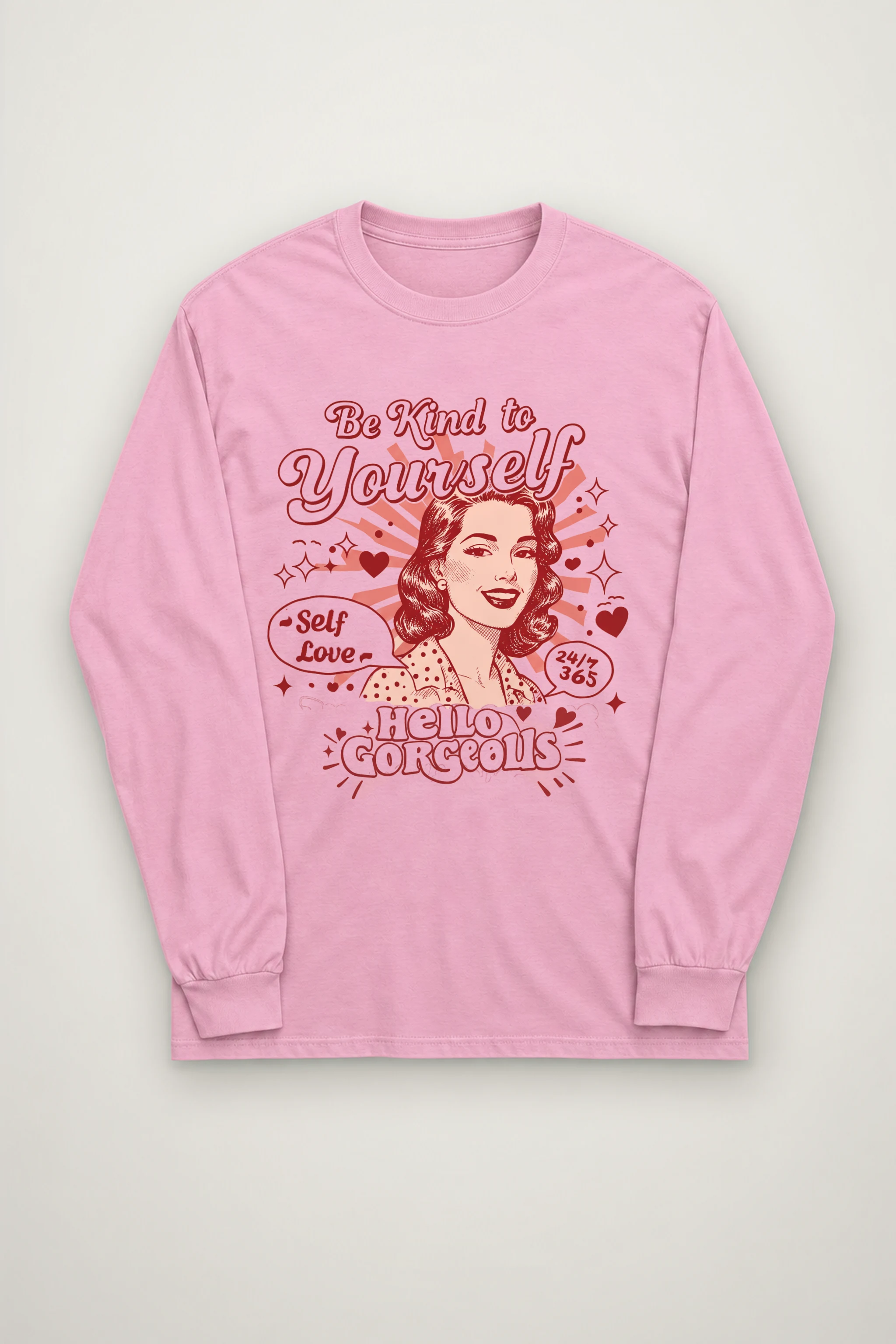 "Hello Gorgeous" Unisex Longsleeve T-shirt