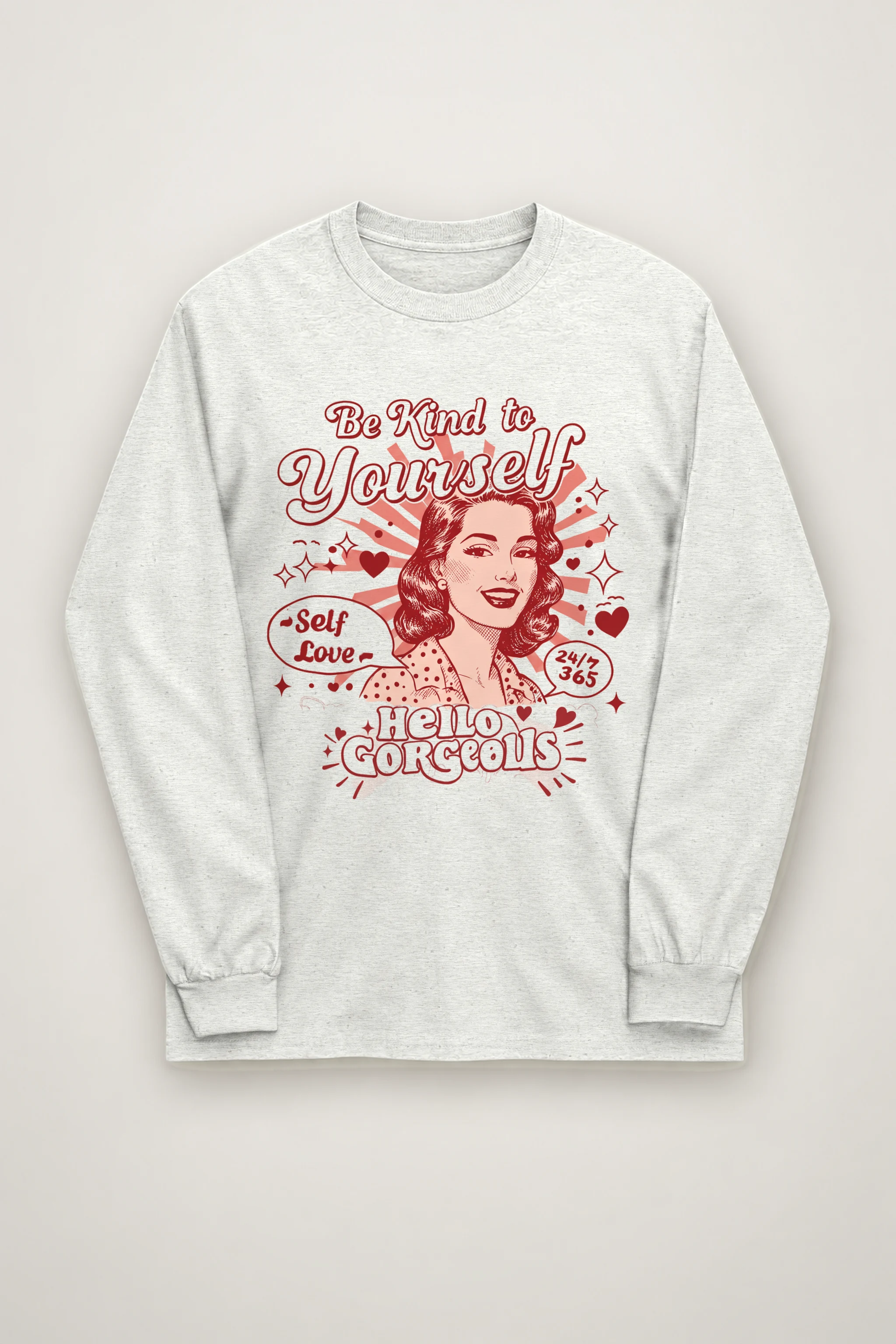 "Hello Gorgeous" Unisex Longsleeve T-shirt